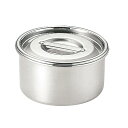 【1個】UK 丸 浅型キッチンポット 9cm(0.3L) カンダ 00466955 プロステ
