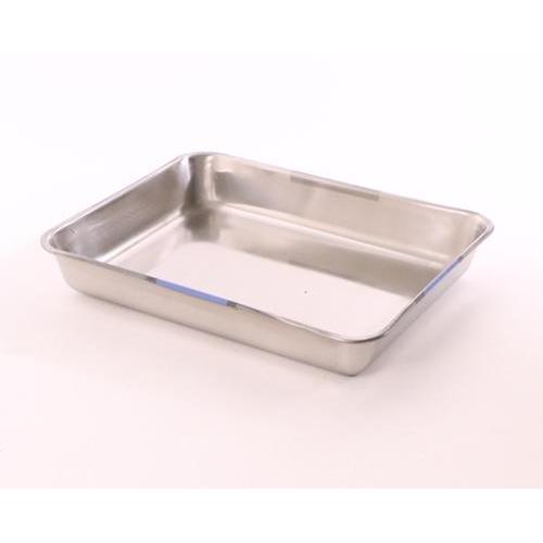 【1個】調理用バット 18-8 カラー角バット 10枚取 青 カンダ 00467095 プロステ