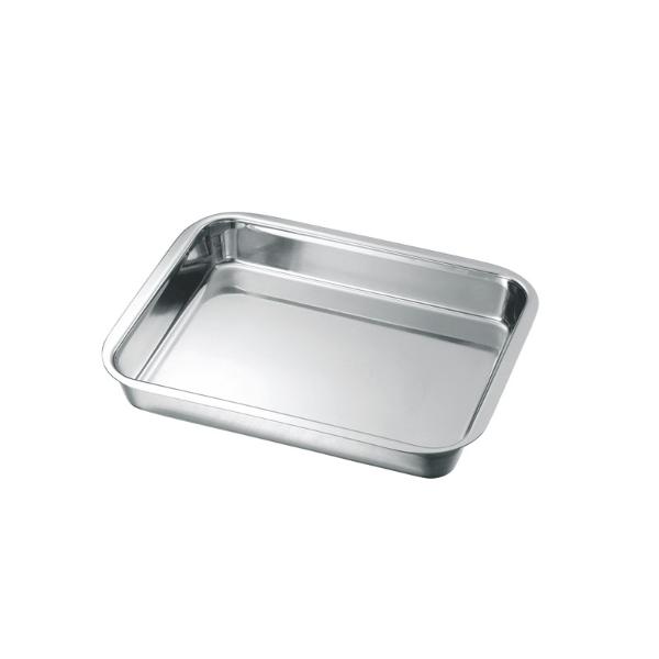 【1個】調理用バット KO 18-8角バット フラットエッジタイプ 21枚取 カンダ 00467142 プロステ