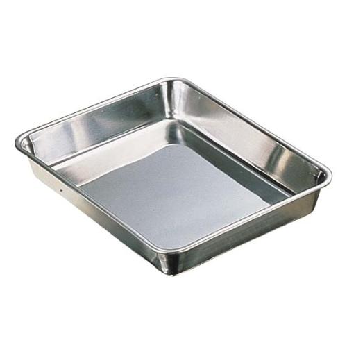 【1個】調理用バット CLO 18-8角バット(取手無) 12枚取 カンダ 00467197 プロステ