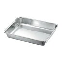 【1個】調理用バット KO 18-8角バット 10枚取 カンダ 00467249 プロステ