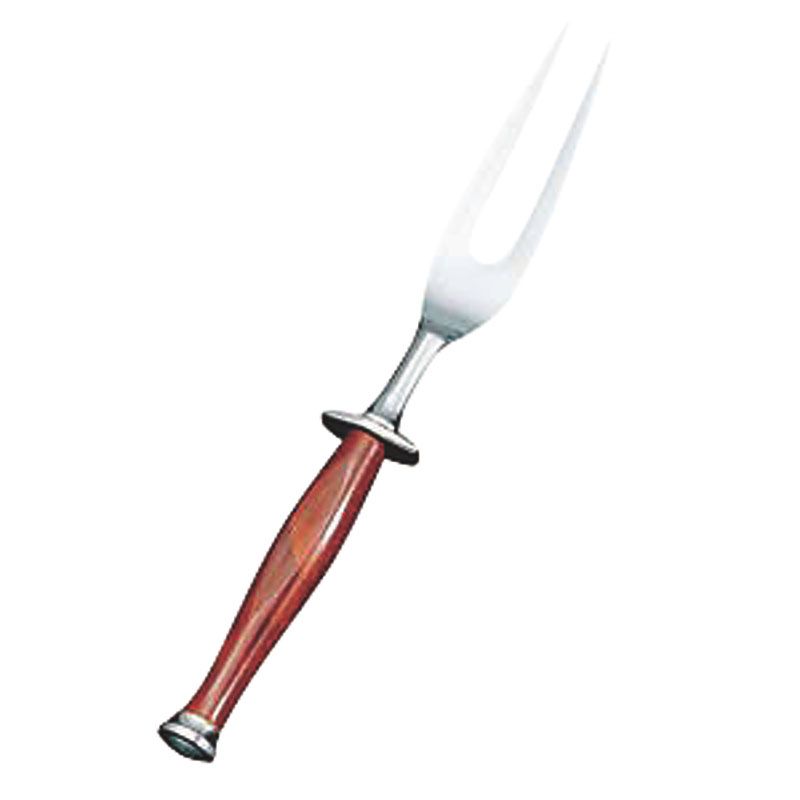 【1個】調理器具 ローズ柄カービングフォーク カンダ 00493828 プロステ