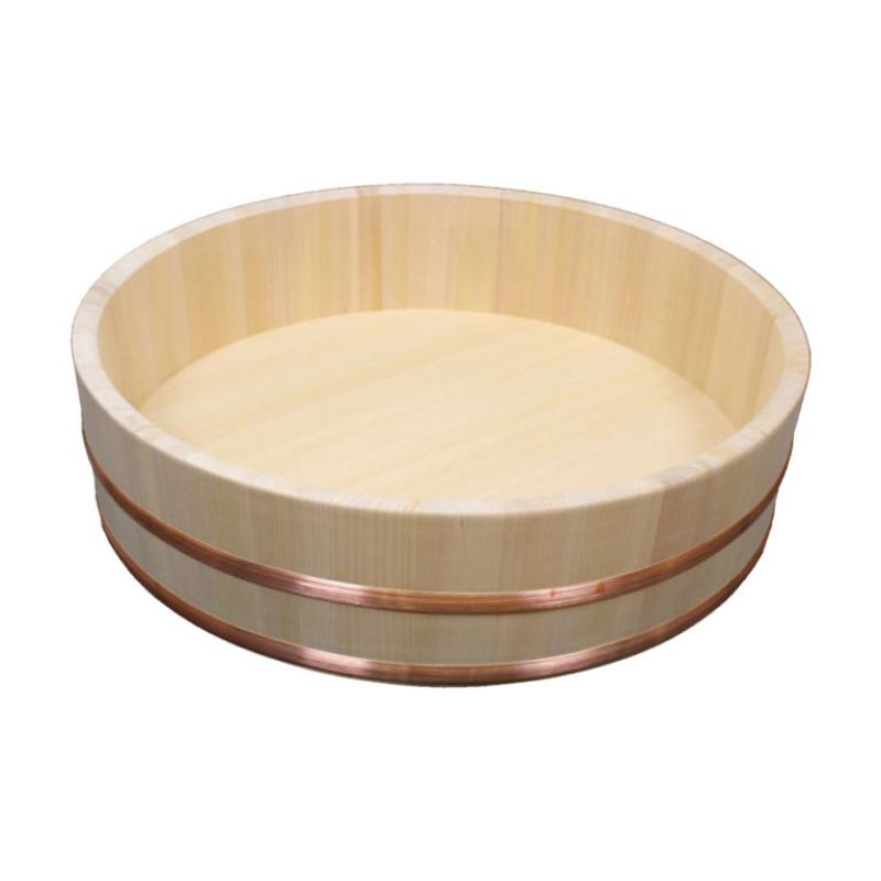 【1個】調理用寿司桶 飯台(サワラ製) 30cm 容量3合 カンダ 00494571 プロステ