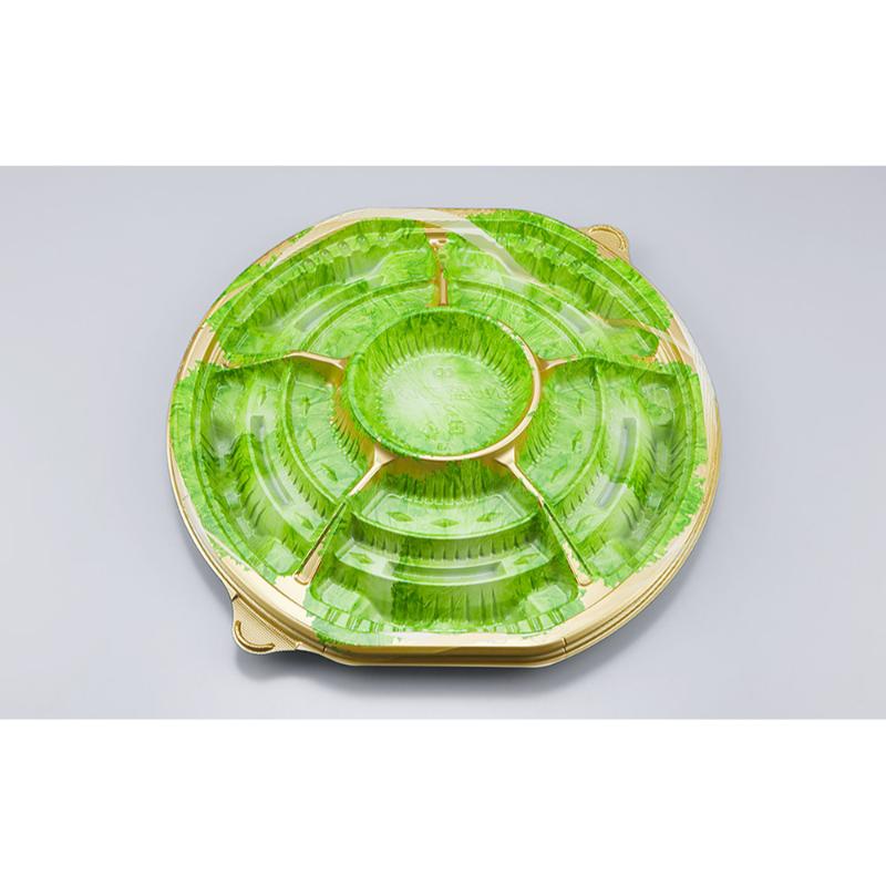 【240枚】オードブル容器(プラスチック製) NU盛ブル丸27 ブリエ 本体シーピー化成 00660945