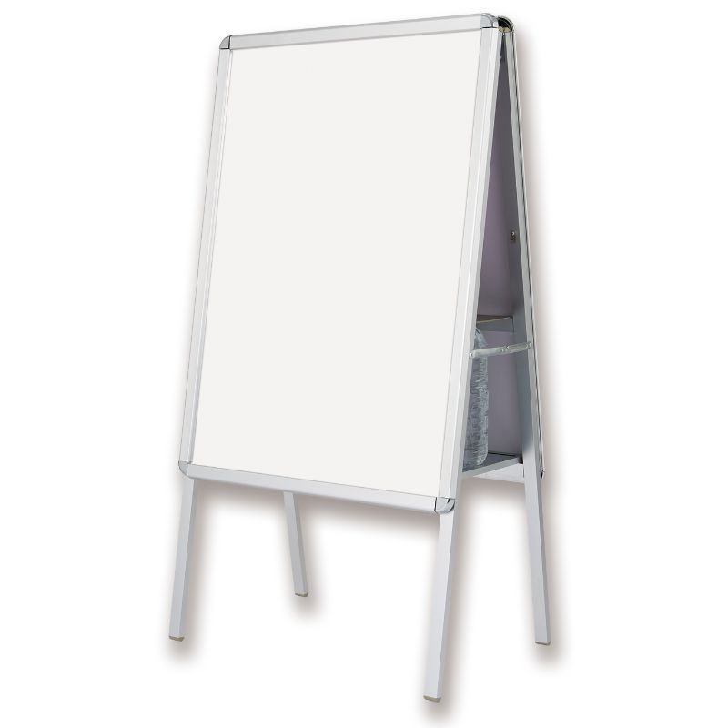 【2個】A型ボード 転倒防止アルミ枠ポスタースタンド APS-A1 アスカ 00734366 プロステ