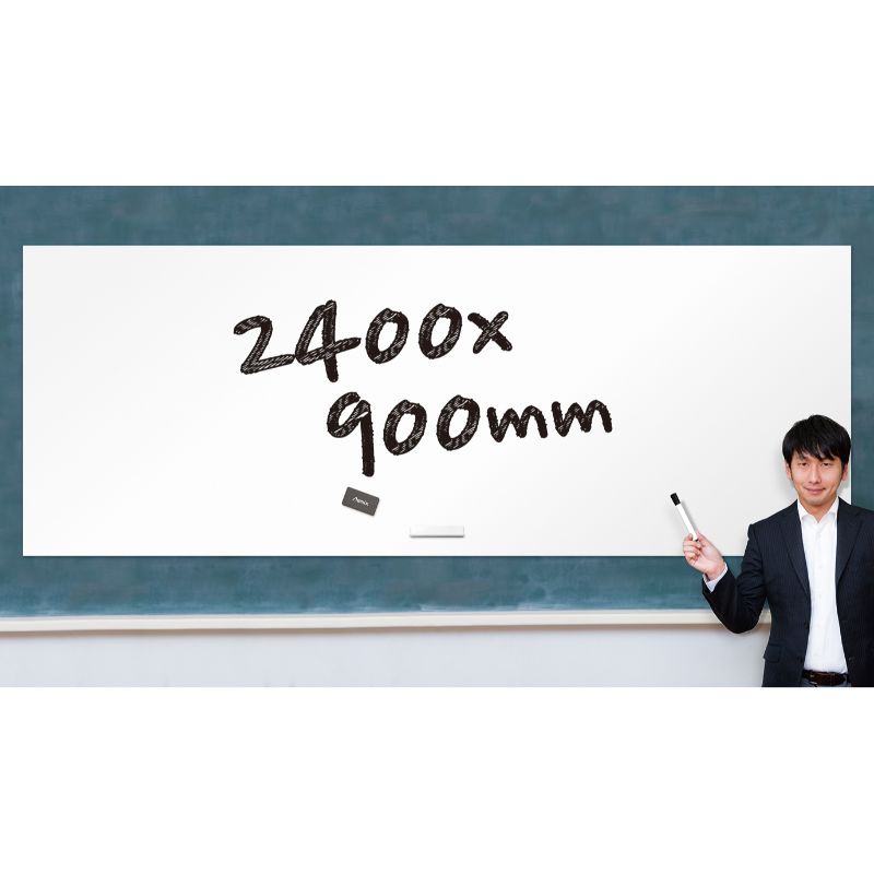 【1枚】抗菌ホワイトマグネットシート 6L AWM07 アスカ 00734379 プロステ