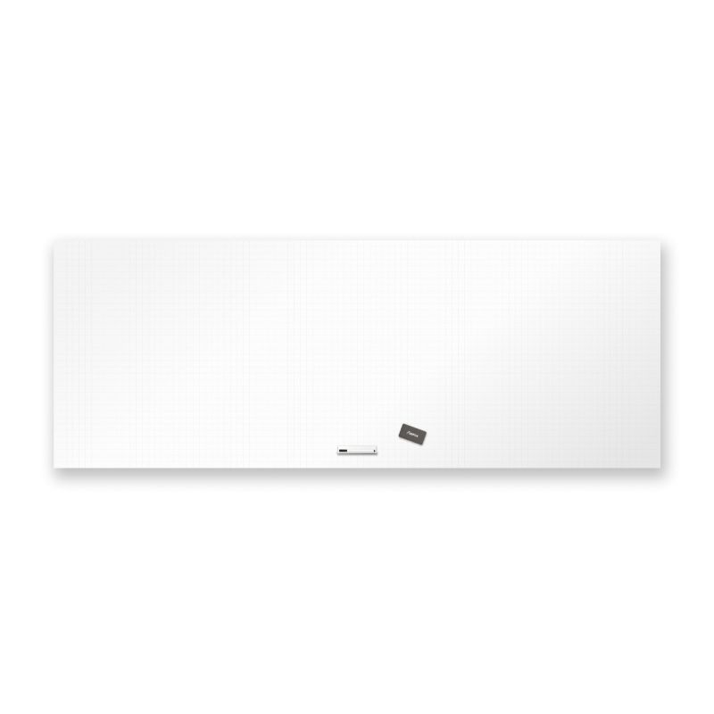 【4枚】抗菌ホワイトマグネットシート 暗線入り 6L AWM12 アスカ 00734384 プロステ