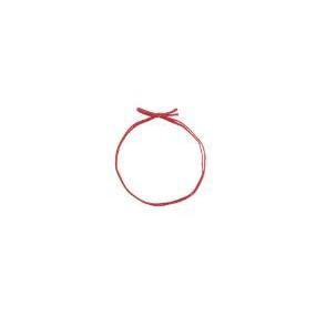 【1000本】イグチ 装飾資材 平彩ゴム 二重片花結び 大94cm 赤 00744713 プロステ