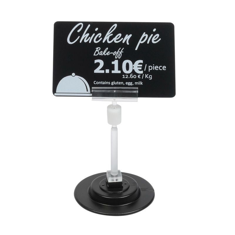 【1箱】陳列備品 マグネット式タグホルダー8cm 25個入 AC000002 Evolis 00747269 プロステ