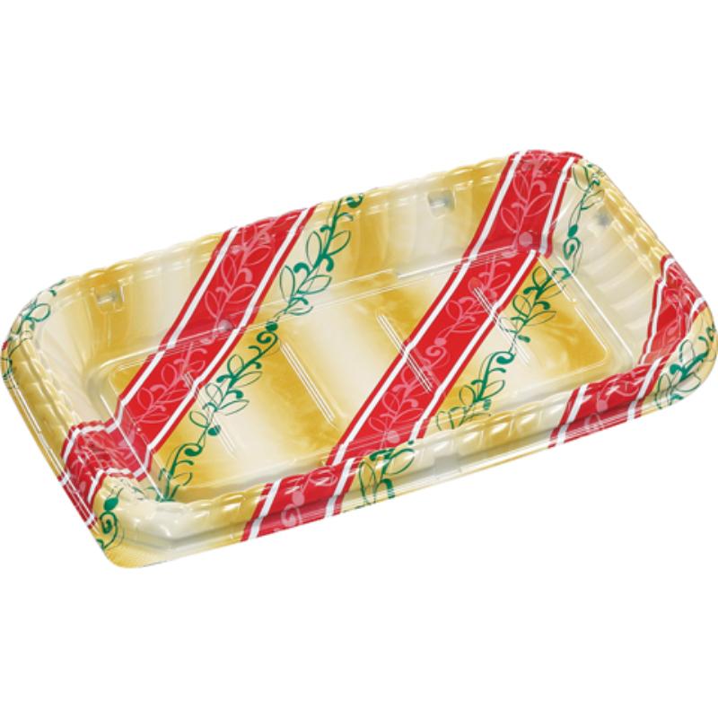 【600枚】オードブル容器 MSDティアラプレート26-15リッチ赤 エフピコ 00688602