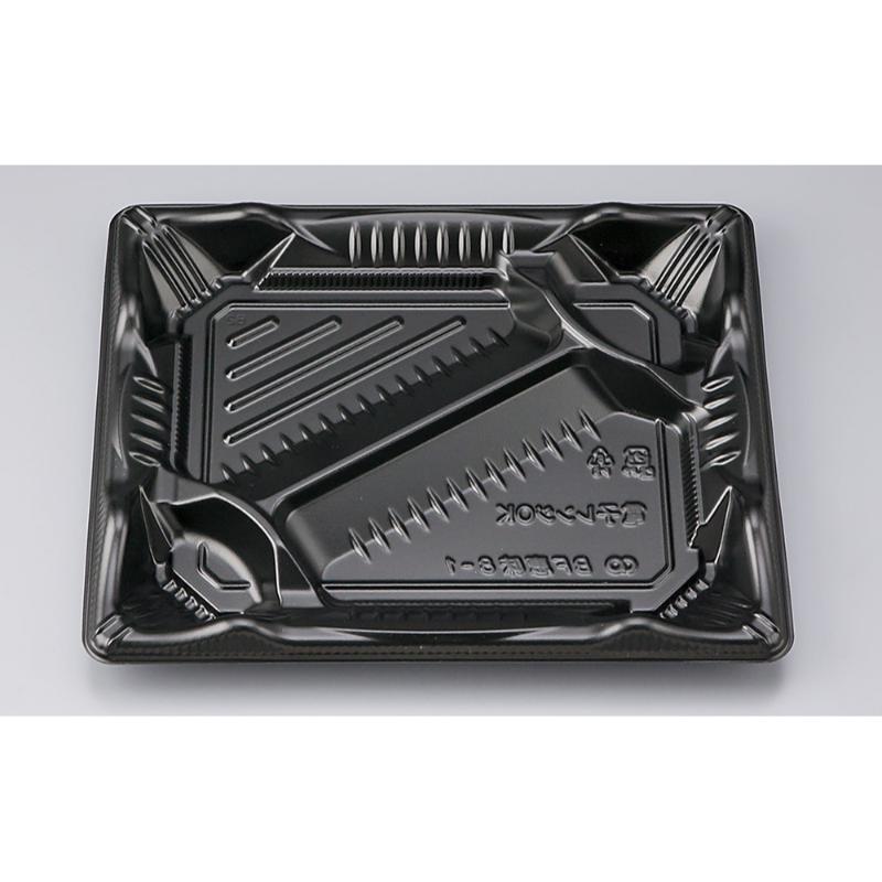 【600枚】弁当容器 BF恵味8-1 黒 本体(N) シーピー化成 00297316