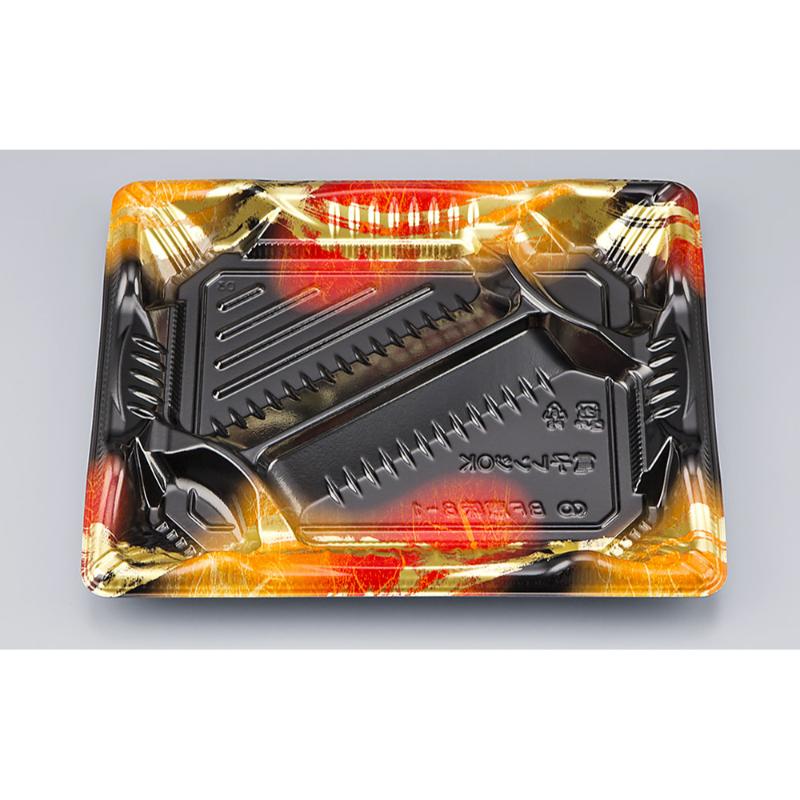【600枚】弁当容器 BF恵味8-1 天舞赤 本体(N) シーピー化成 00297320