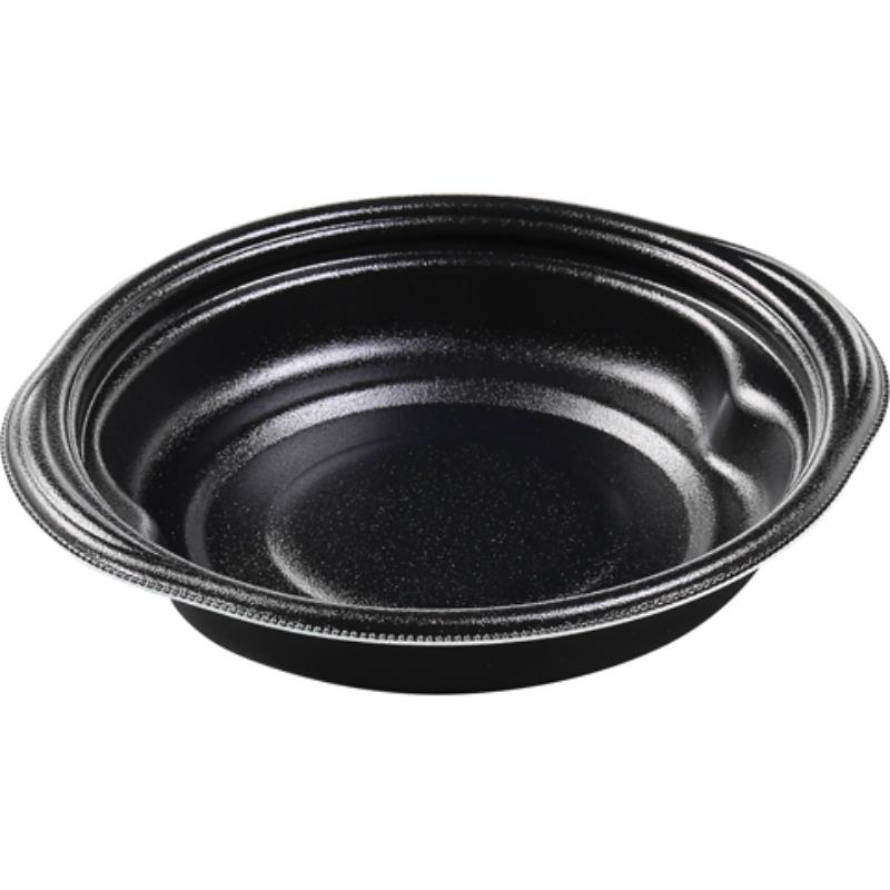 【600枚】麺容器 MFPリコット18-20(40) 黒W エフピコ 00311275