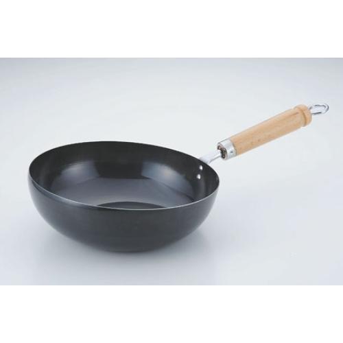 【1個】鍋 カンダ 鉄こぼれにくい炒め鍋 29cm 00465797 プロステ