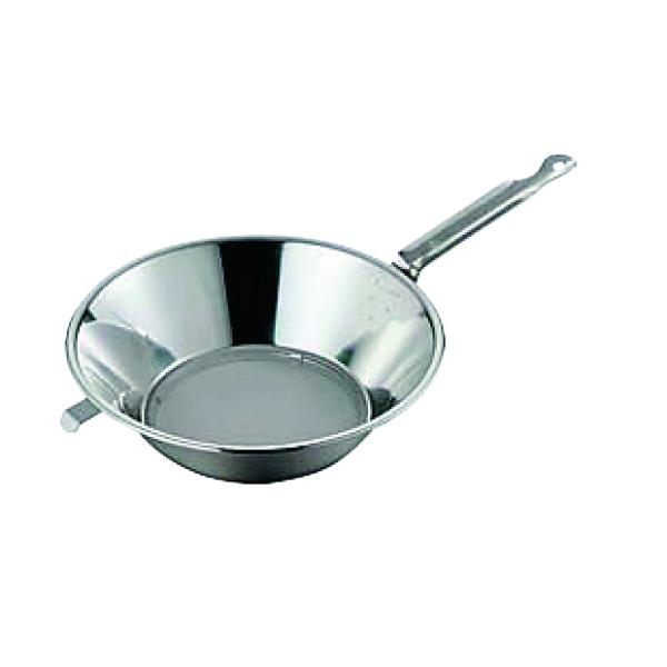 【1個】揚げ物用品 カンダ 18-8替アミ式油こし 2号 00465860 プロステ