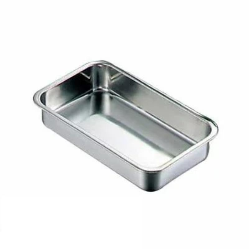 【1個】調理用品 BK 18-8浅型長バット 26型 00470575 プロステ