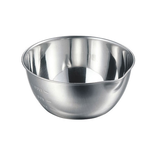 【1個】調理用品 目盛付片口ボール 21cm 00471441 プロステ