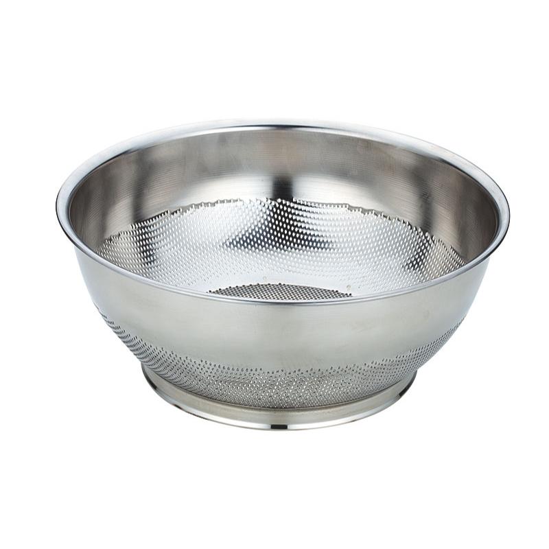 【1個】ザル UK18-8パンチング巾広浅型ザル 55cm カンダ 00471891 プロステ