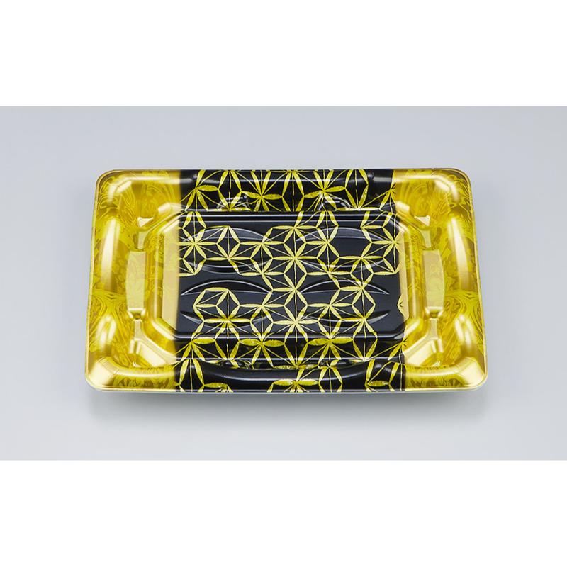 【900枚】刺身容器 SF磯浜4M平 網糸金 本体 シーピー化成 00630951