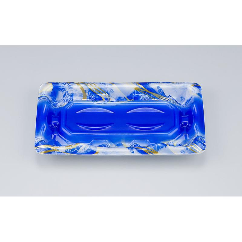 【1200枚】刺身容器 SF磯浜2平 涼潮青 本体 シーピー化成 00630969