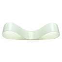 【1点】サテンリボン LIGHTGREEN 19mm(1巻) ヘッズ 00144359