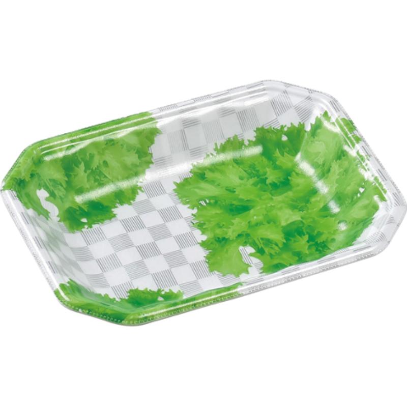 【1200点】発泡トレー メガプレート20-15(30)平 リーフ角 エフピコ 00182907