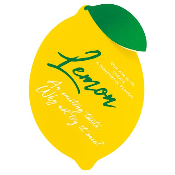 【1点】レモンタッグシール-1(30枚) ヘッズ 00197665