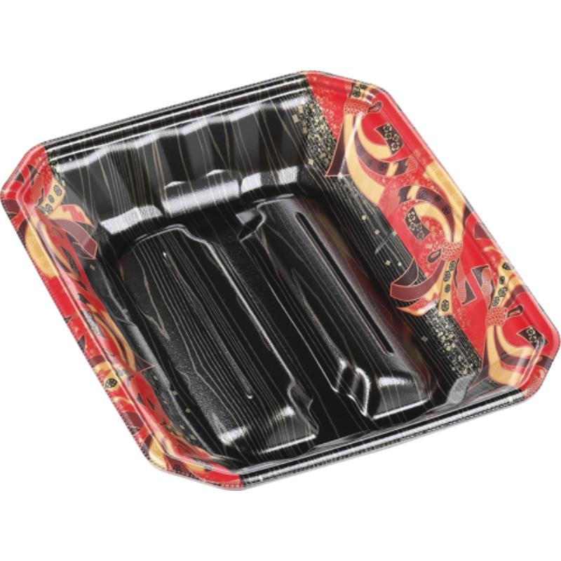 【600点】発泡トレー メガプレート20-24(37) 舞姫赤 エフピコ 00305692