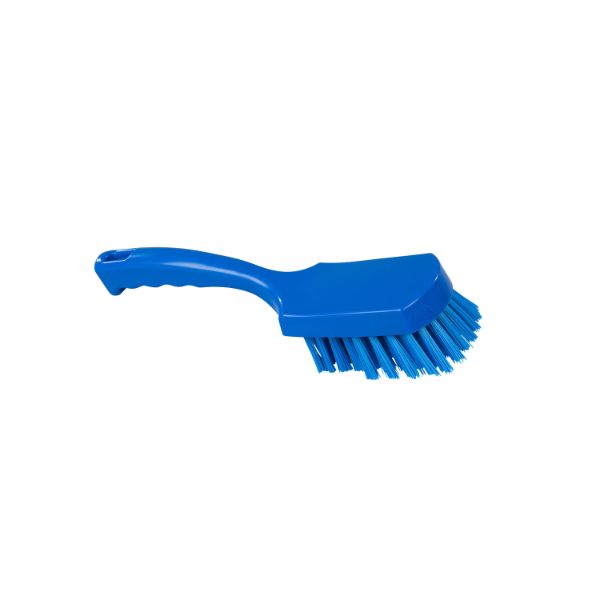 【1点】バーキュートプラス 短柄ブラシ ハードタイプ 青 バーテック 00336510