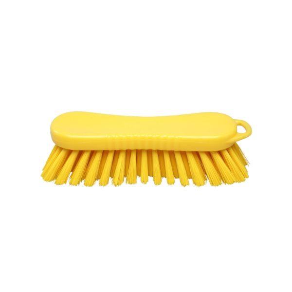 【1点】ブラシ バーキュートプラス ハンドスクラブ 黄 バーテック 00336963(3.0)