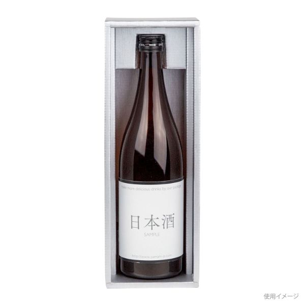 【50点】贈答箱 K-1580 白銀720ml×1本 ヤマニパッケージ 00364372 3