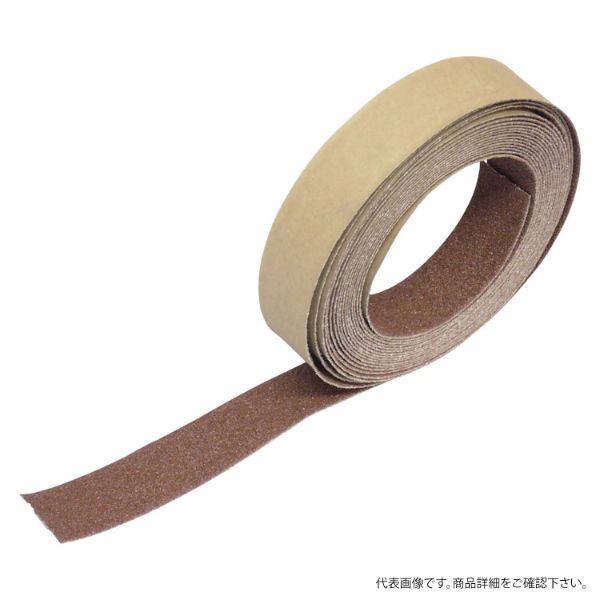 【1点】TRUSCO ノンスリップテープ 屋外用 25mm×10m エンジ トラスコ中山 00366967