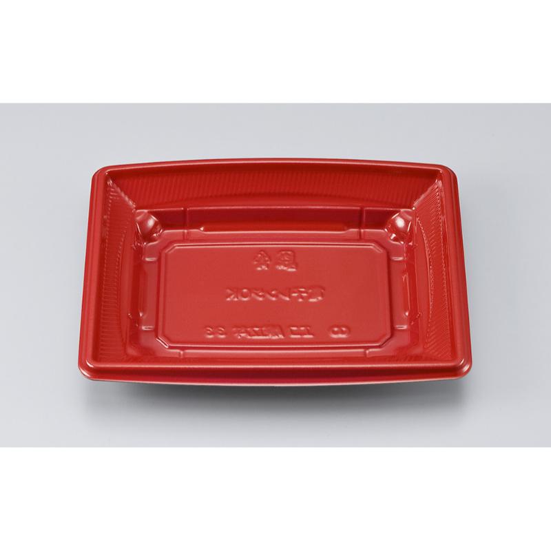 樂天商城 - 【1200点】どんぶり容器 エコ際立丼33 朱 本体 シーピー化成 00415105