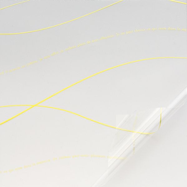 【1点】フィルムシート OPPロール ウェーブ-ゴールド(1巻) ヘッズ 00449342