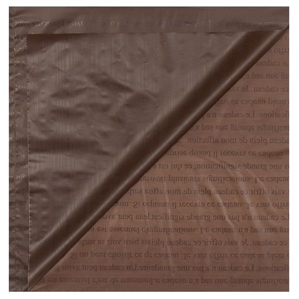 【1点】PEスクエアバッグ ブラウン-M(50枚) ヘッズ 00449627