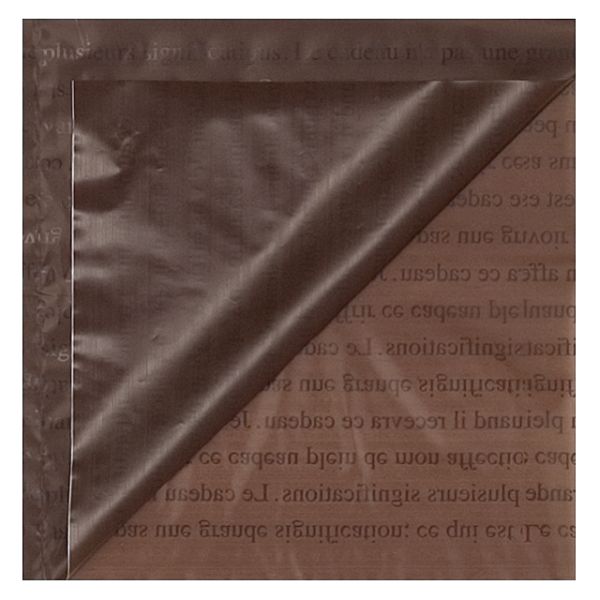 【1点】PEスクエアバッグ ブラウン-S(50枚) ヘッズ 00449632