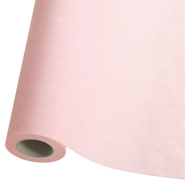 【1点】贈答用飾り WRAPFLEX不織布ロールーパウダーピンク(1巻) ヘッズ 00449744