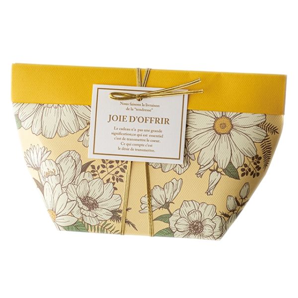 【1点】袋 アンティークフラワー舟形ペーパーバッグ-6(20枚) ヘッズ 00450091