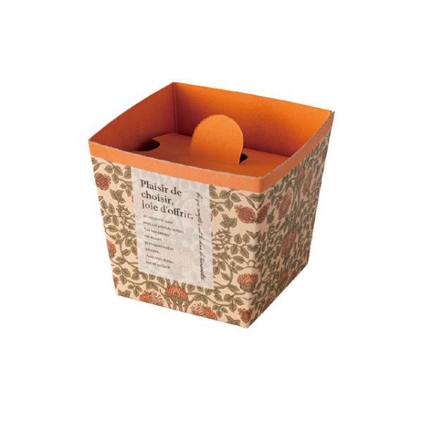 【1点】ギフト箱 ヴィンテージファブリックギフトトレイ ルネ-4(10枚) ヘッズ 00450212