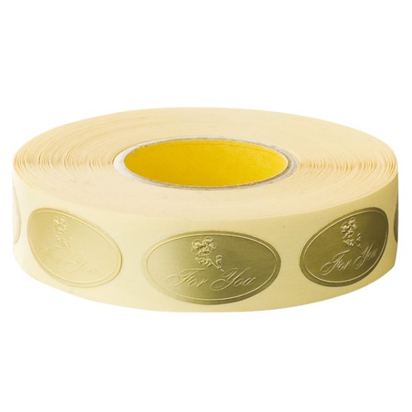 【1点】エレガントゴールドロールシール-4(500枚) ヘッズ 00450704