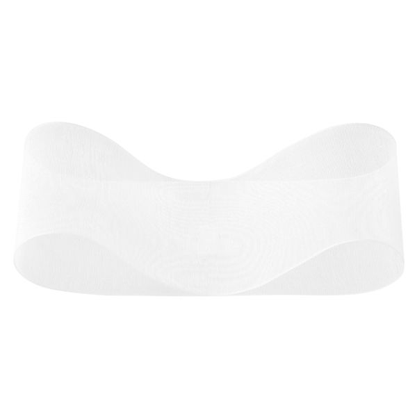 【1点】オーガンジーリボン ホワイト 38mm(1巻) ヘッズ 00451151