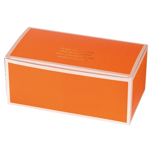【1点】ギフト箱 オランジュギフトボックスワイド型-M(20枚) ヘッズ 00451265