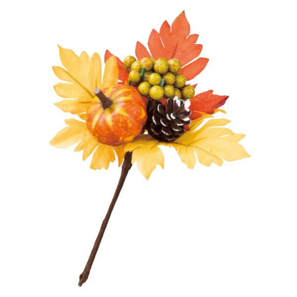 【1点】贈答用飾り カボチャフルリール-M(6個) ヘッズ 00451741