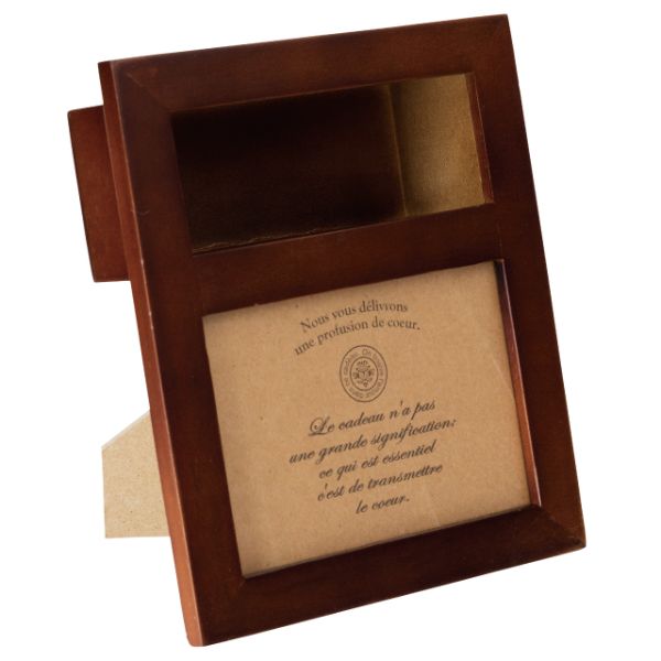 【1点】カンパーニュウッドフレーム-1 ブラウン(6個) ヘッズ 00451833