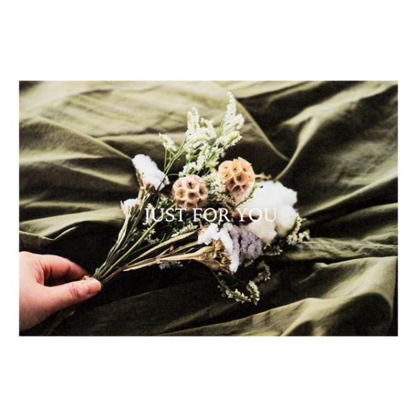 【1点】贈答用飾り ギフトフォトポストカード-3 フォーユー(50枚) ヘッズ 00451963