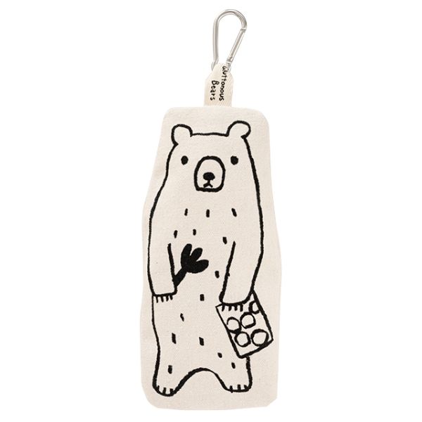 【1点】袋 グラットンベアポーチ-S(10個) ヘッズ 00452265