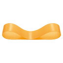 【1点】サテンリボン ORANGE 19mm(1巻) ヘッズ 00452615