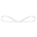 【1点】サテンリボン WHITE 6mm(1巻) ヘッズ 00452728