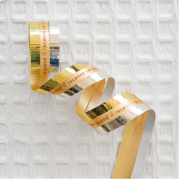 【1点】シャープカーリングリボン ミックスカラー ゴールド-5(1巻) ヘッズ 00452871