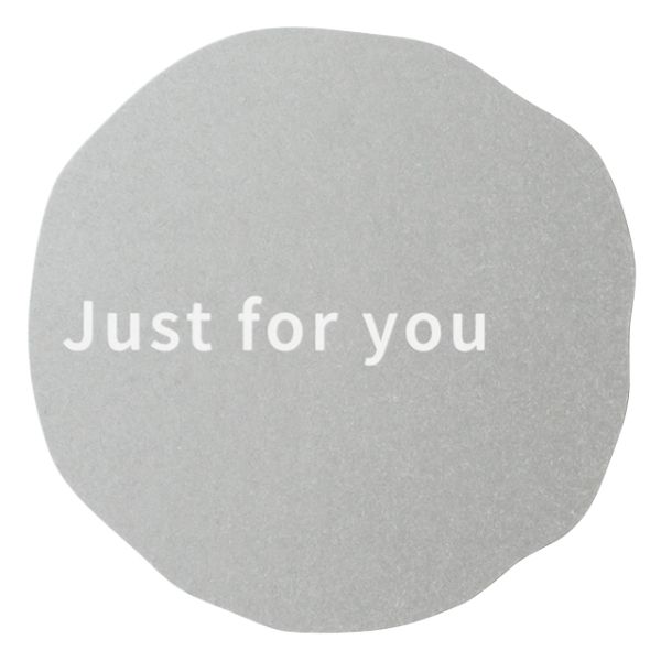 【1点】ジャストフォーユーギフトシール-4 マットシルバー(100枚) ヘッズ 00453122